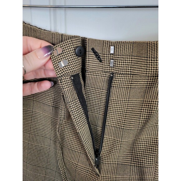 J. Jill Houndstooth Straight Leg Ankle Pants Size M Petite - Picture 4 of 8